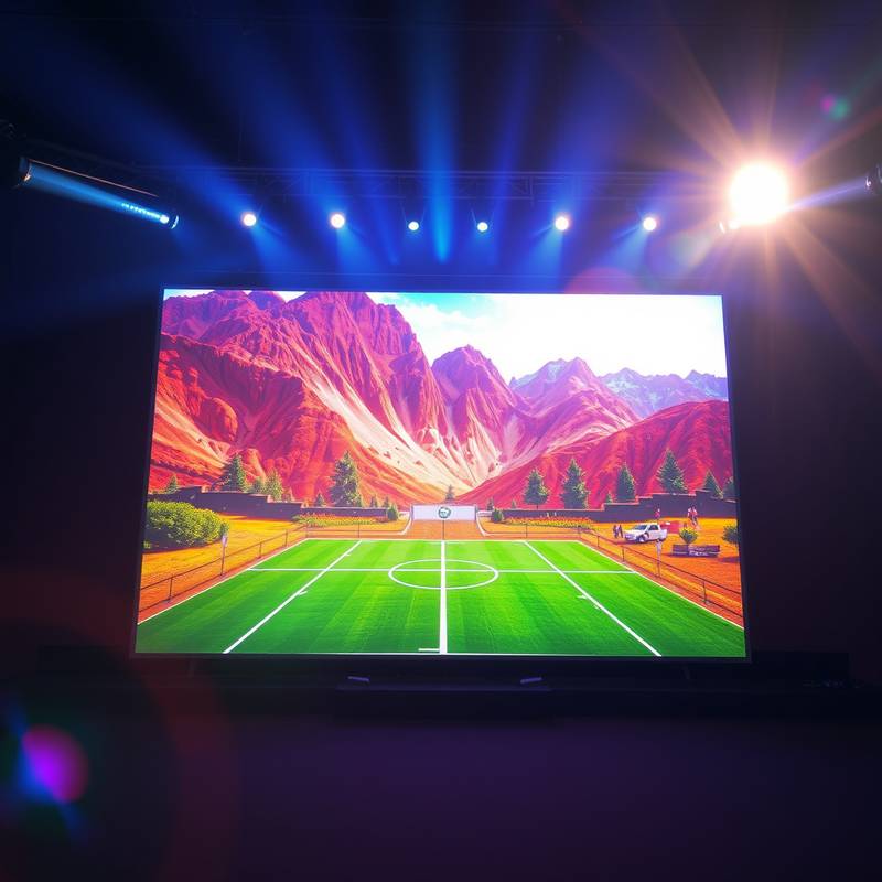 Ein Bildschirm, der visuelle Effekte in After Effects zeigt.